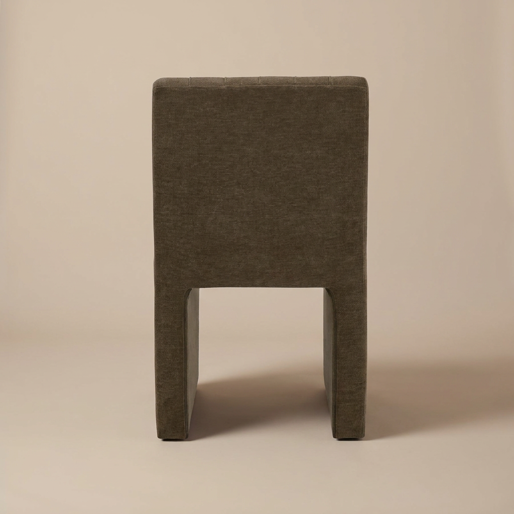 Basel Dining Chair, side profile