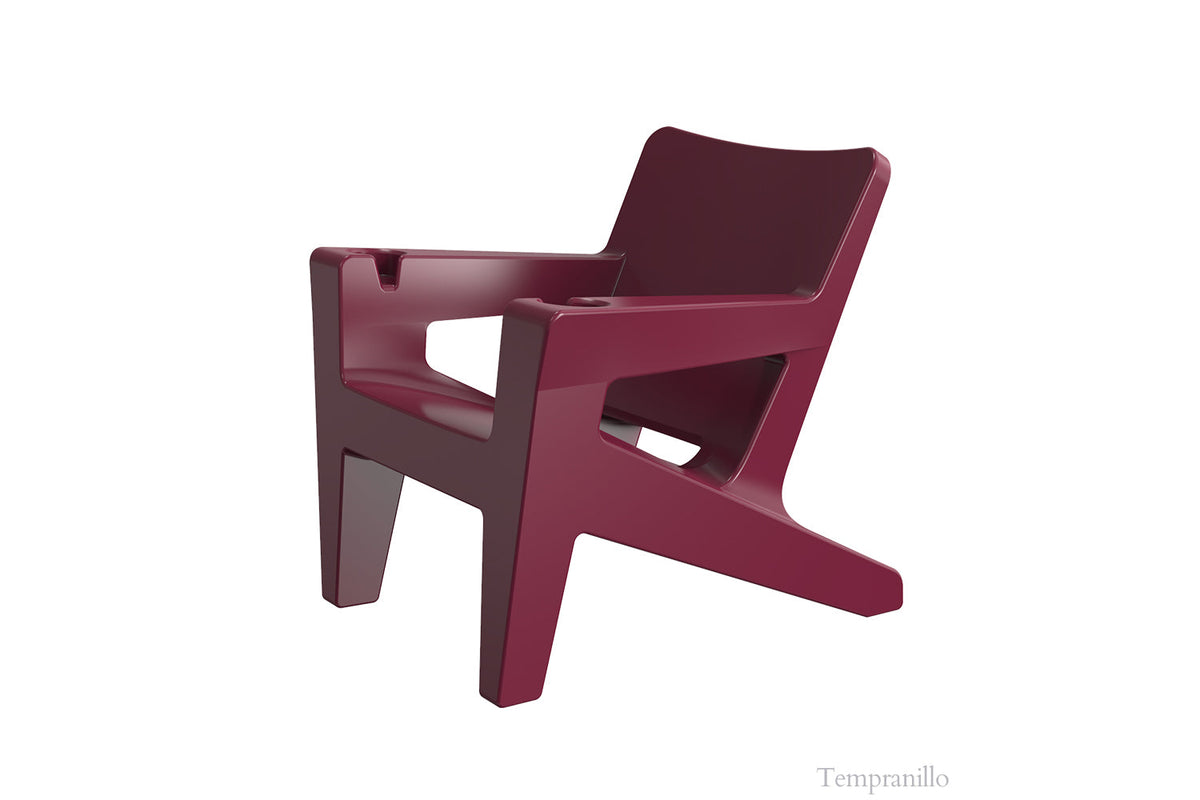 Bask Outdoor Lounge Chair, styled in a living space