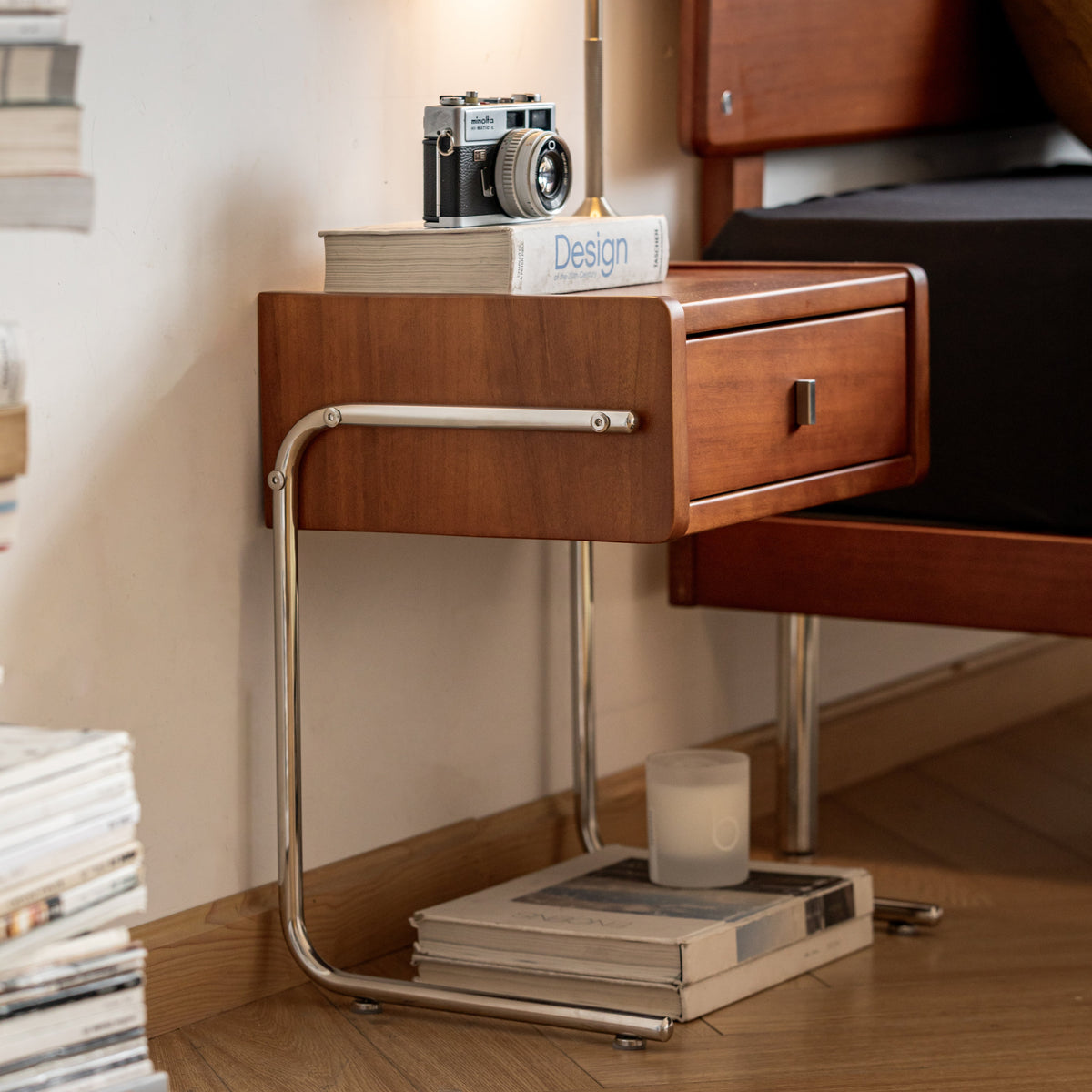 Bauhaus Boxwood Side Table NOBUO