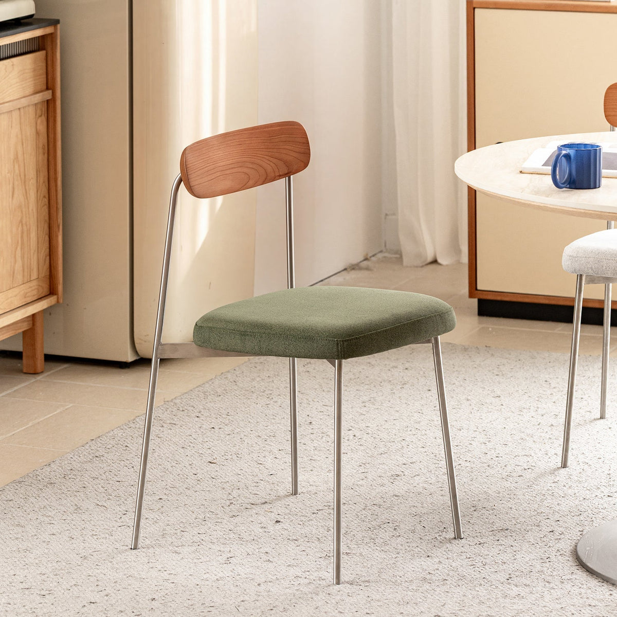 Bauhaus Cherry Wood Dining Chair WIENER