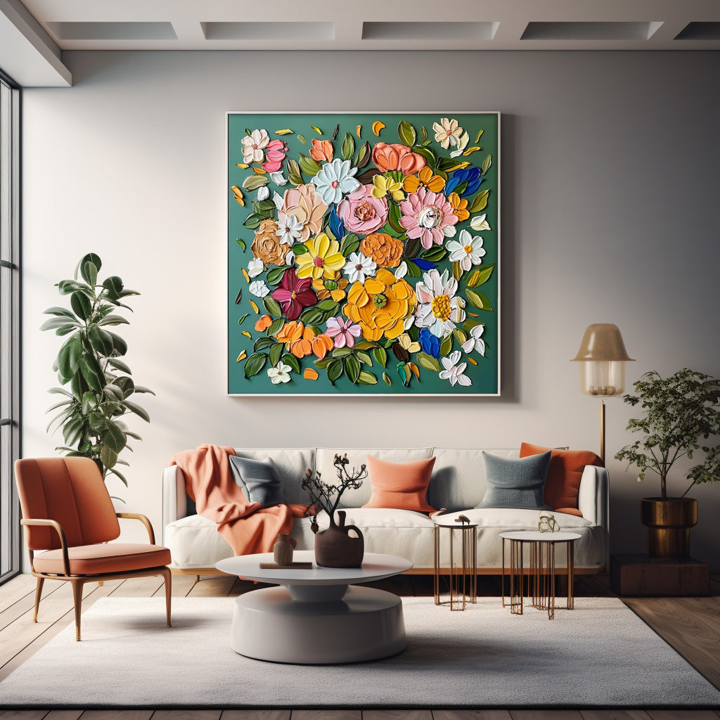 Flower Canvas Art #FL041