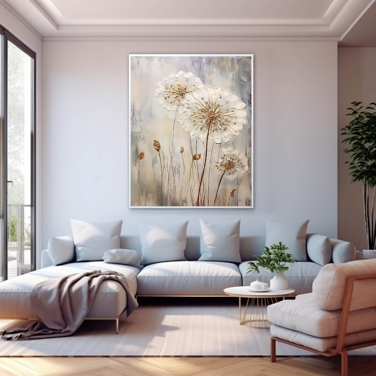Flower Canvas Art #FL096