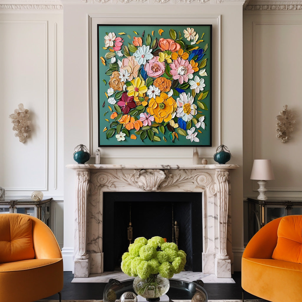 Flower Canvas Art #FL041