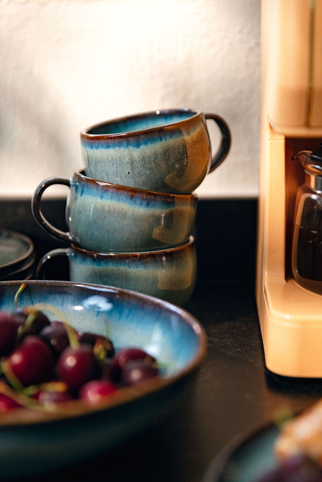 Cappuccino Mug & Saucer, stacked view