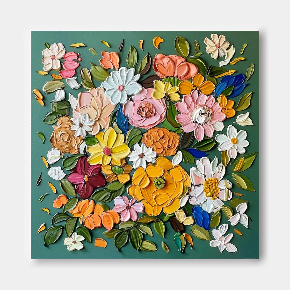 Flower Canvas Art #FL041
