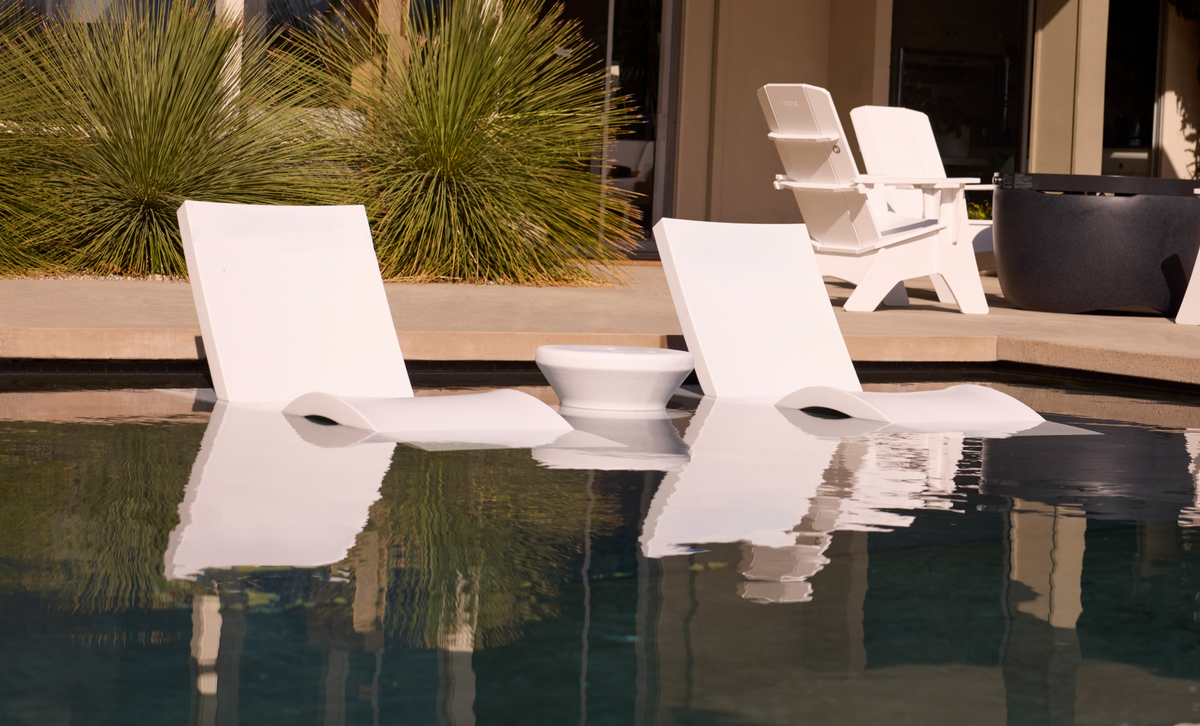 Chaise Armrest Console 2pk, side profile