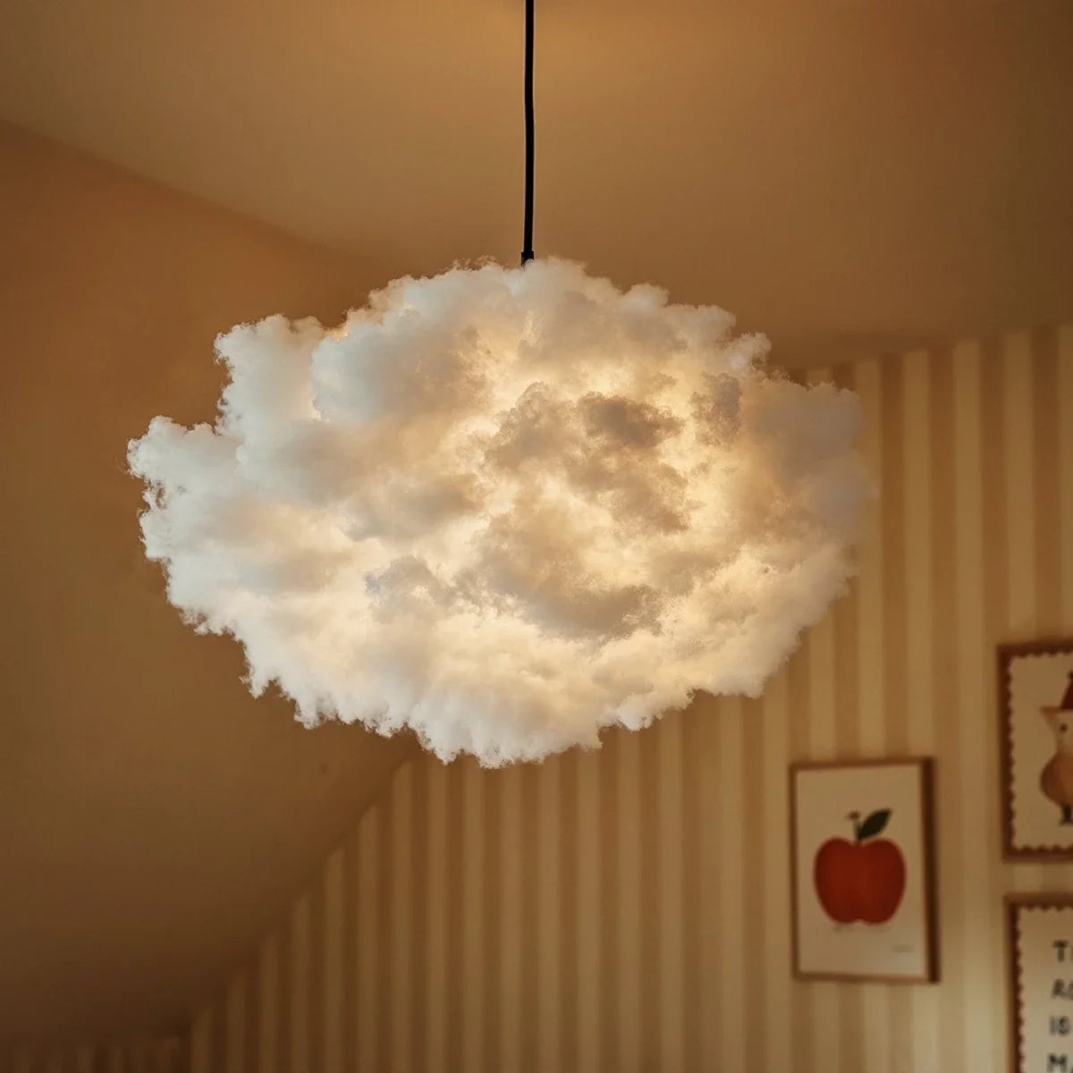 Cloud Nine Metal Pendant Light, third shade and diffuser detail