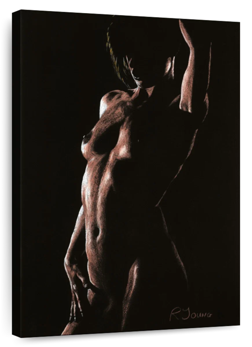 Contour in the Dark Wall Art, full print view