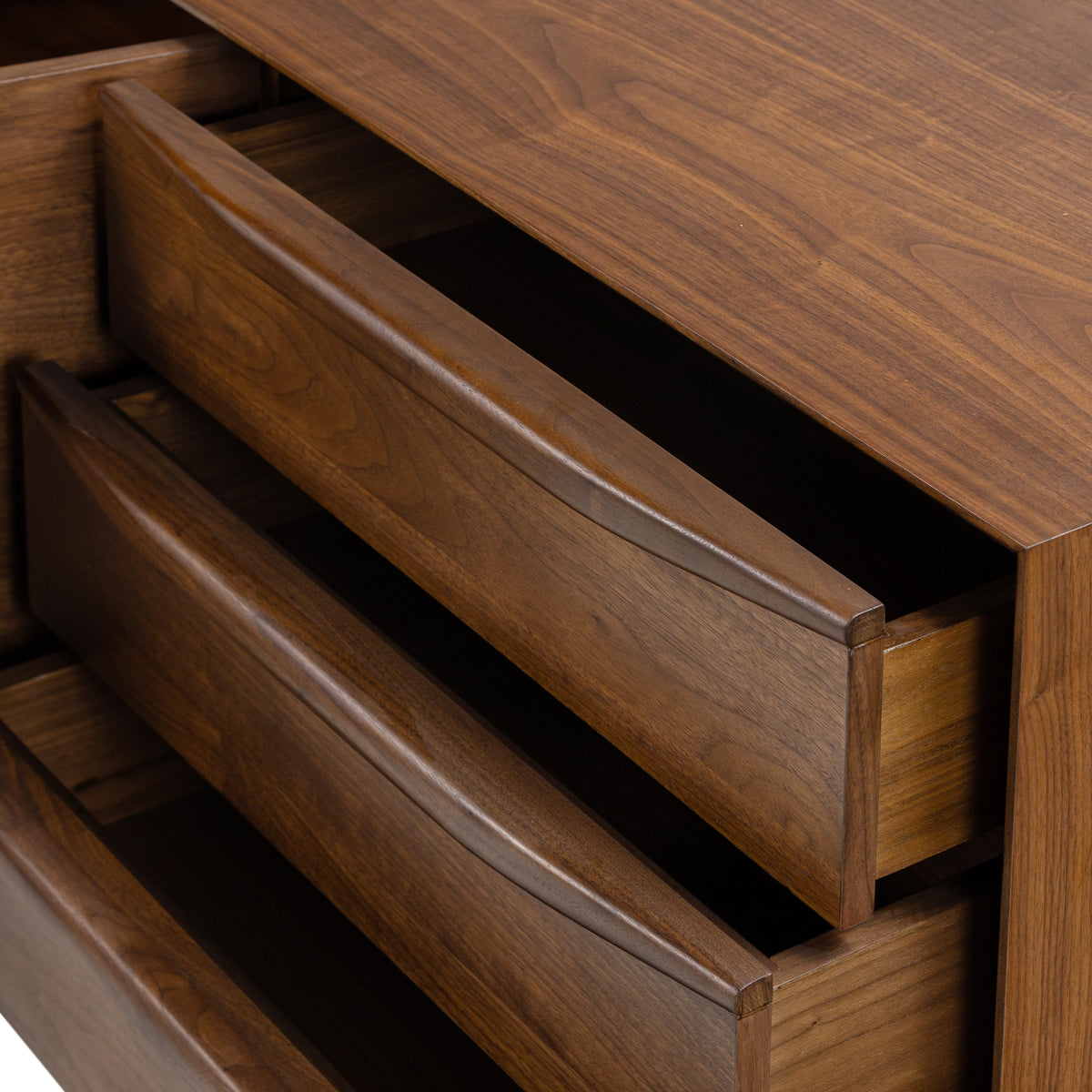 Cura 71" Walnut Sideboard, second full front view