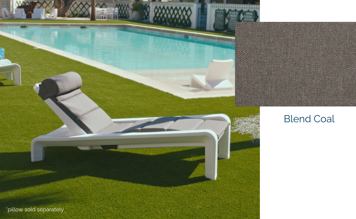 Deck Chaise Cushion, fabric close up