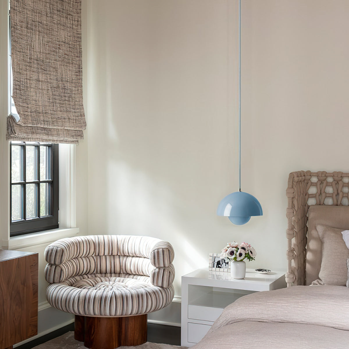 Duo Dome Pendant Light, full fixture view 2