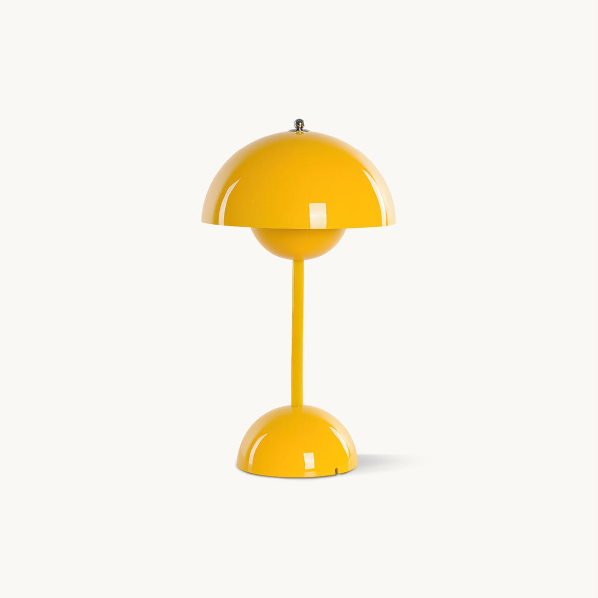 Duo Dome Portable Table Lamp, shade and material close up