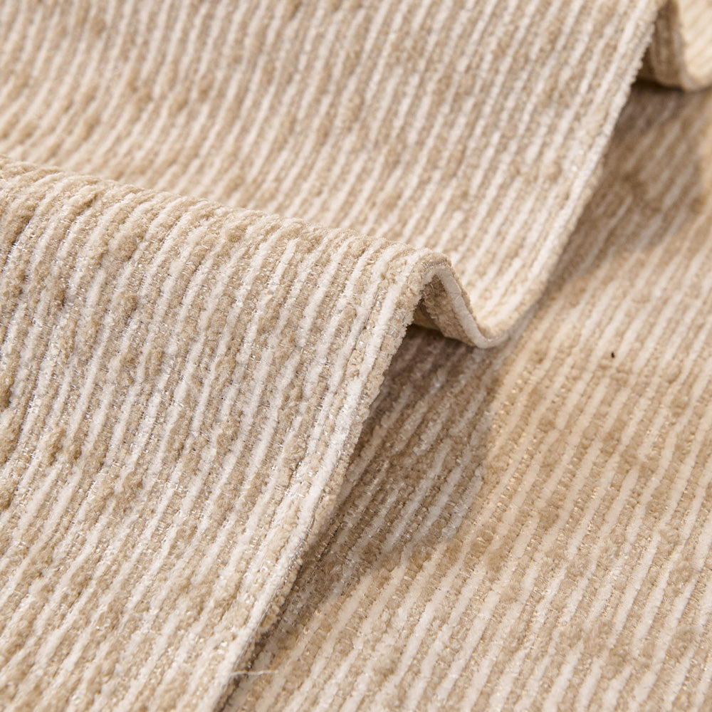 Elevated Texture Chenille Non-Slip Sofa Cover, top down view