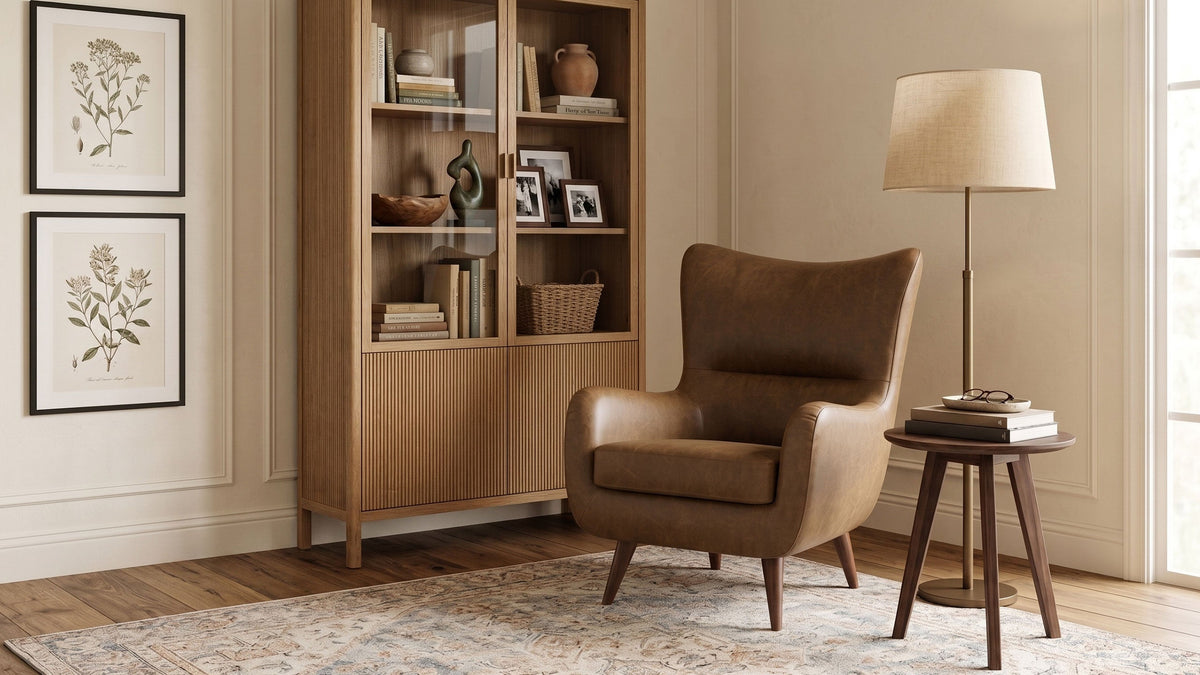 Ellis Chair, umber finish