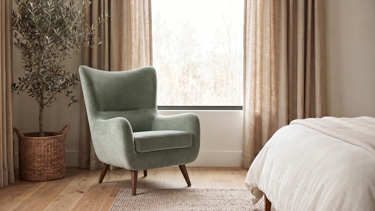 Ellis Chair, sage finish