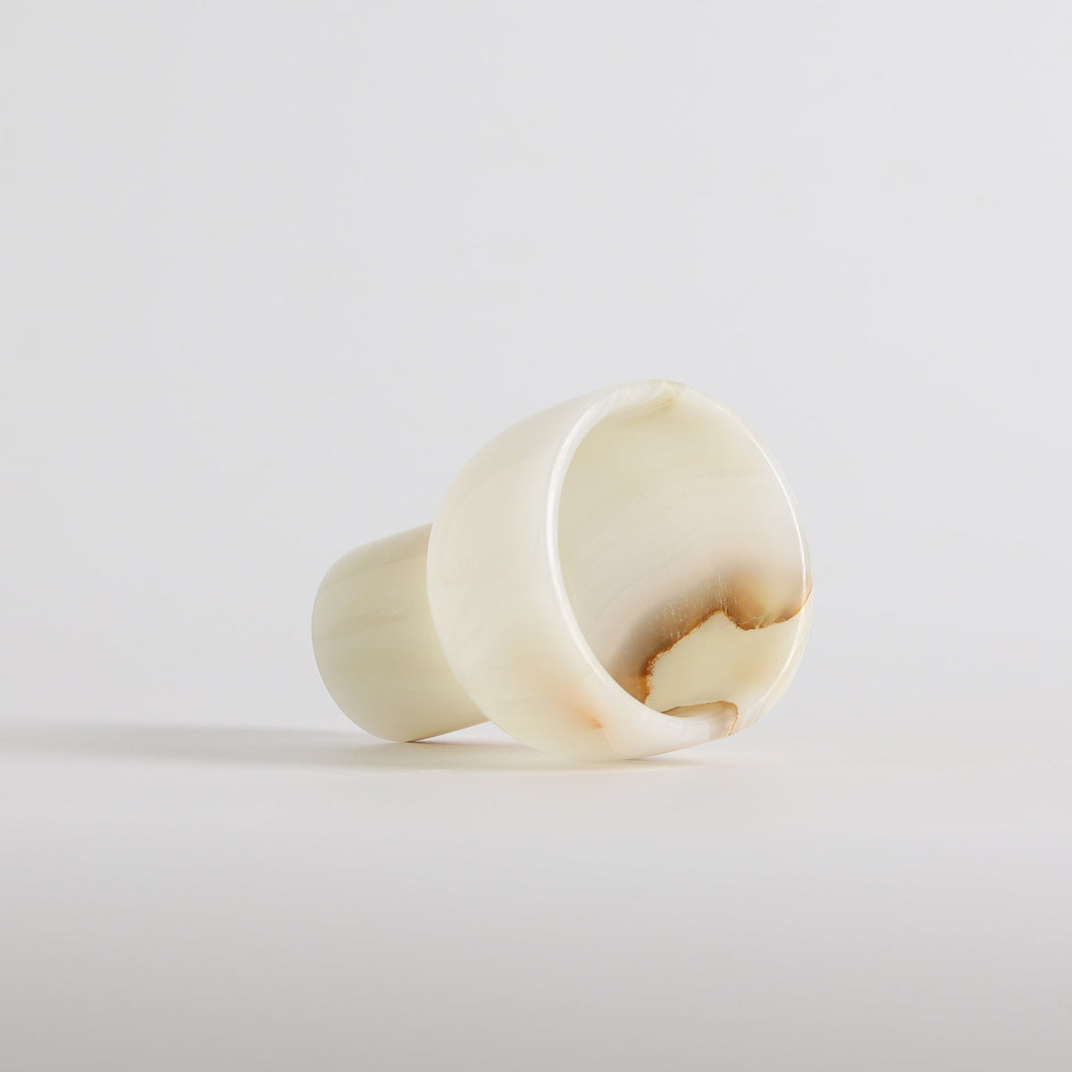 Elysian Onyx Goblet Votive, second paired piece view