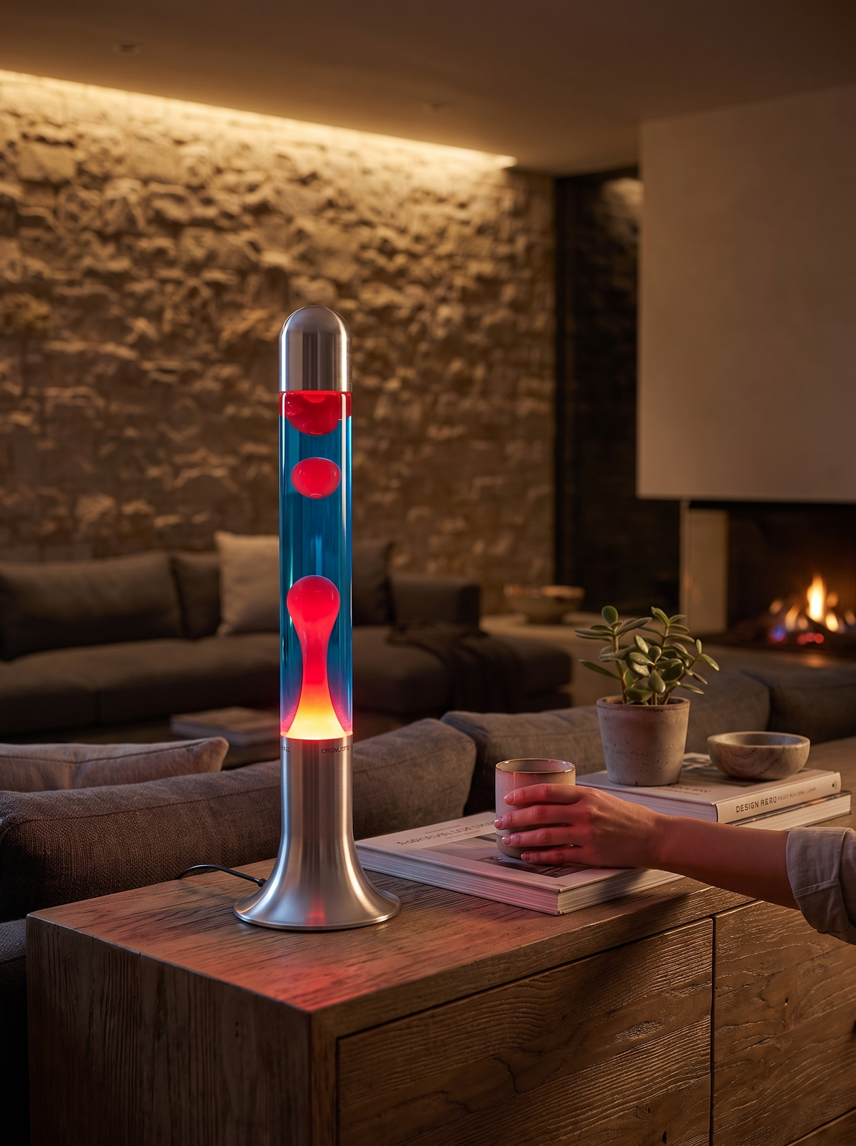 Annabelle Lava Table Lamp lifestyle 3