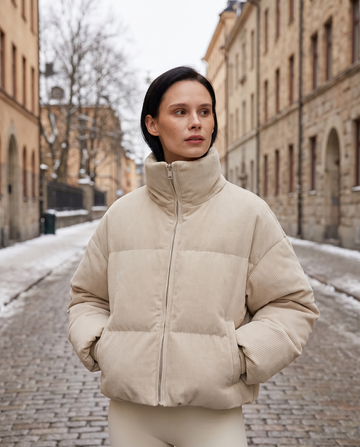 O-Lab Corduroy Down Puffer