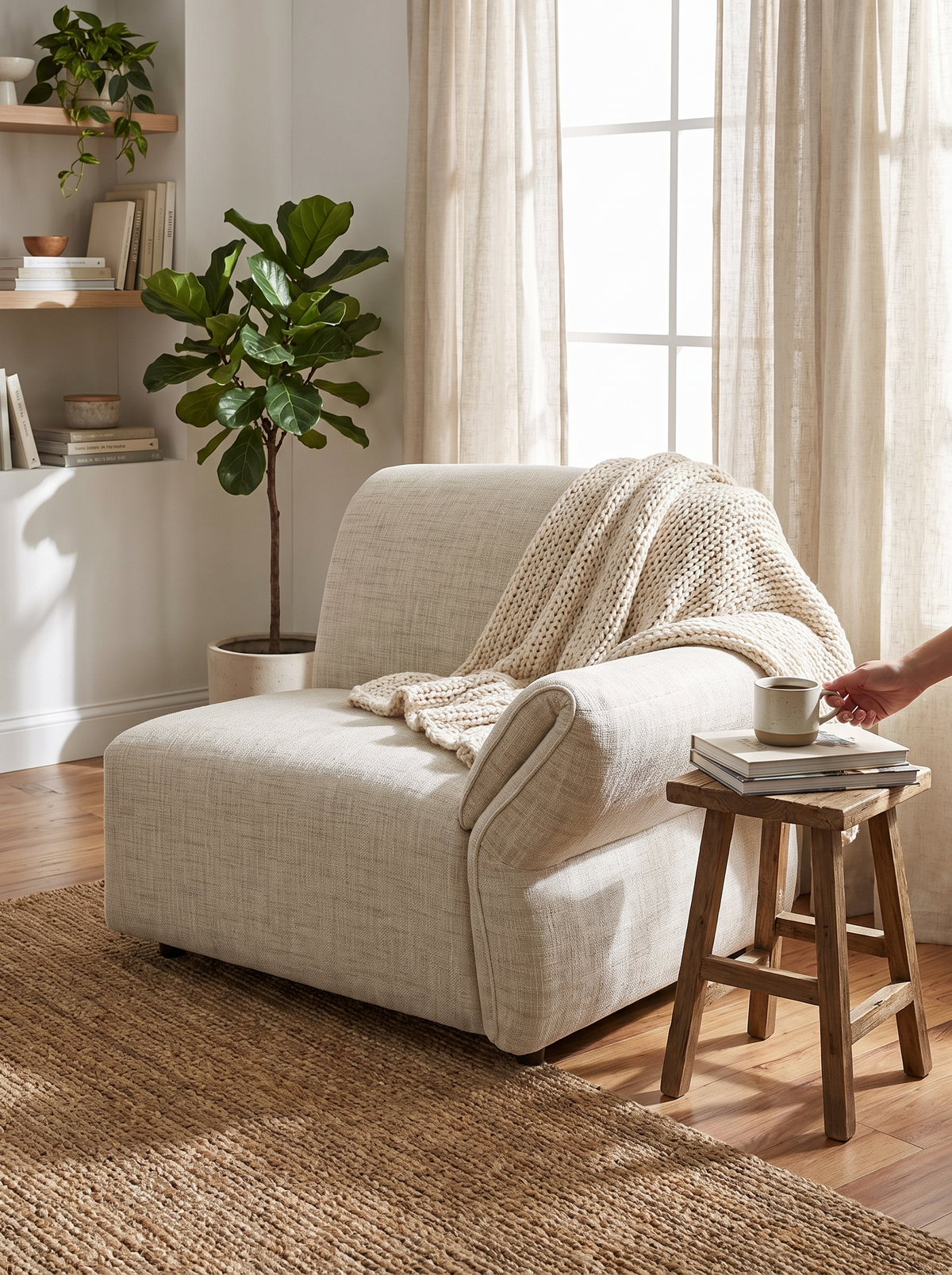LUNAR corner sofa corner turn lifestyle