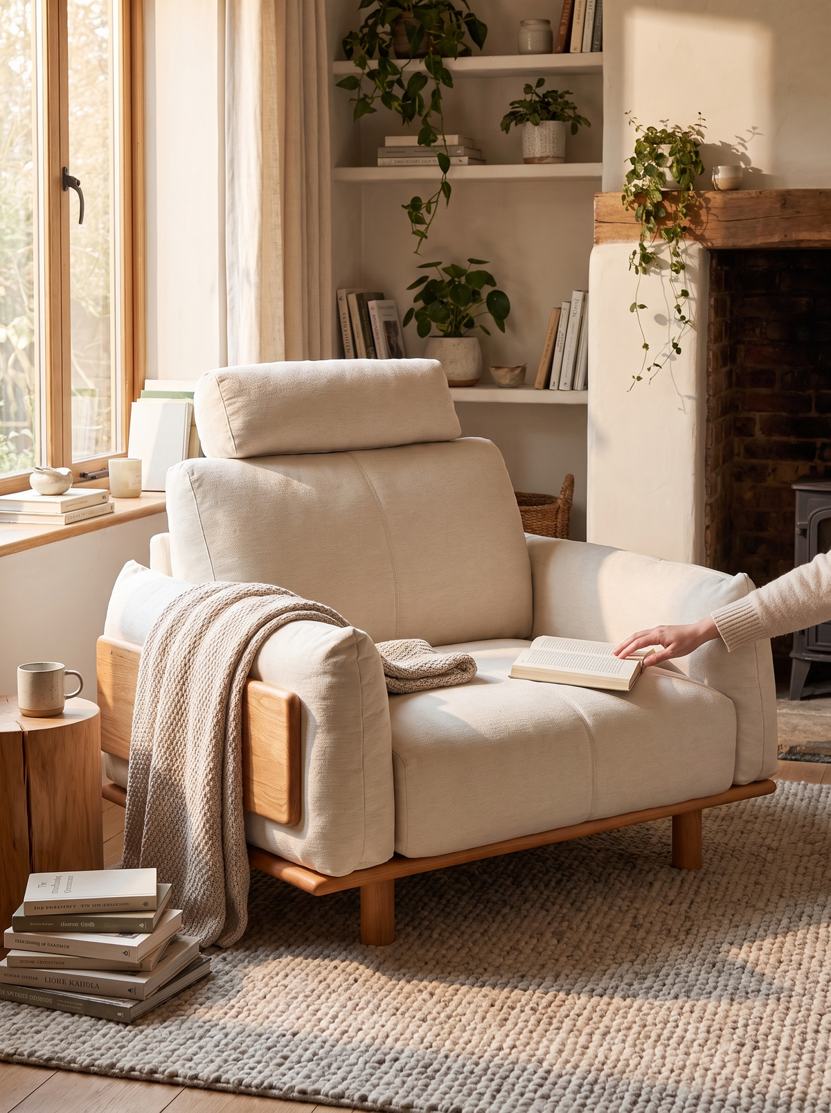 BESSEN sofa cozy retreat lifestyle