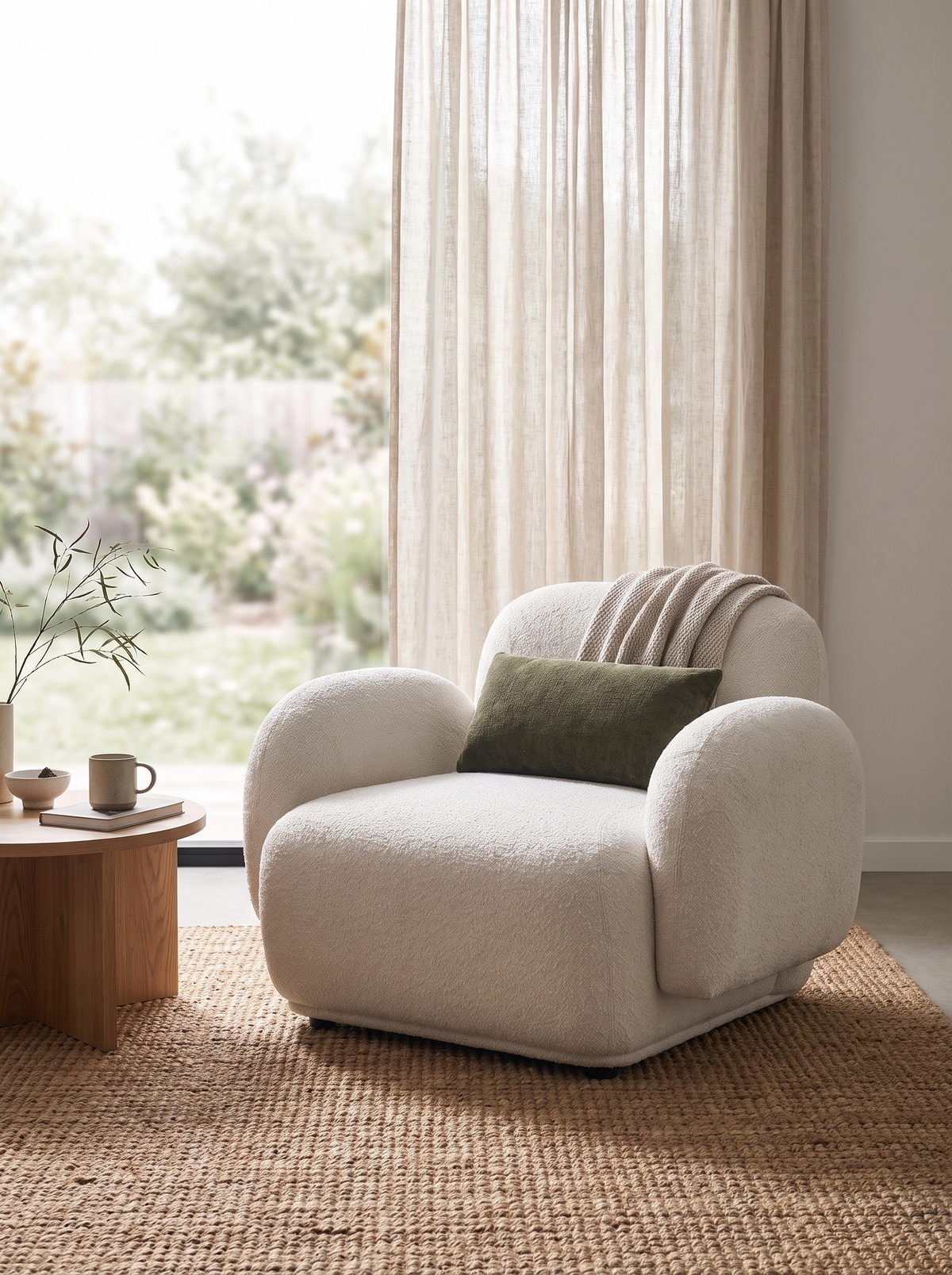 PLUUM armchair modern minimalism lifestyle