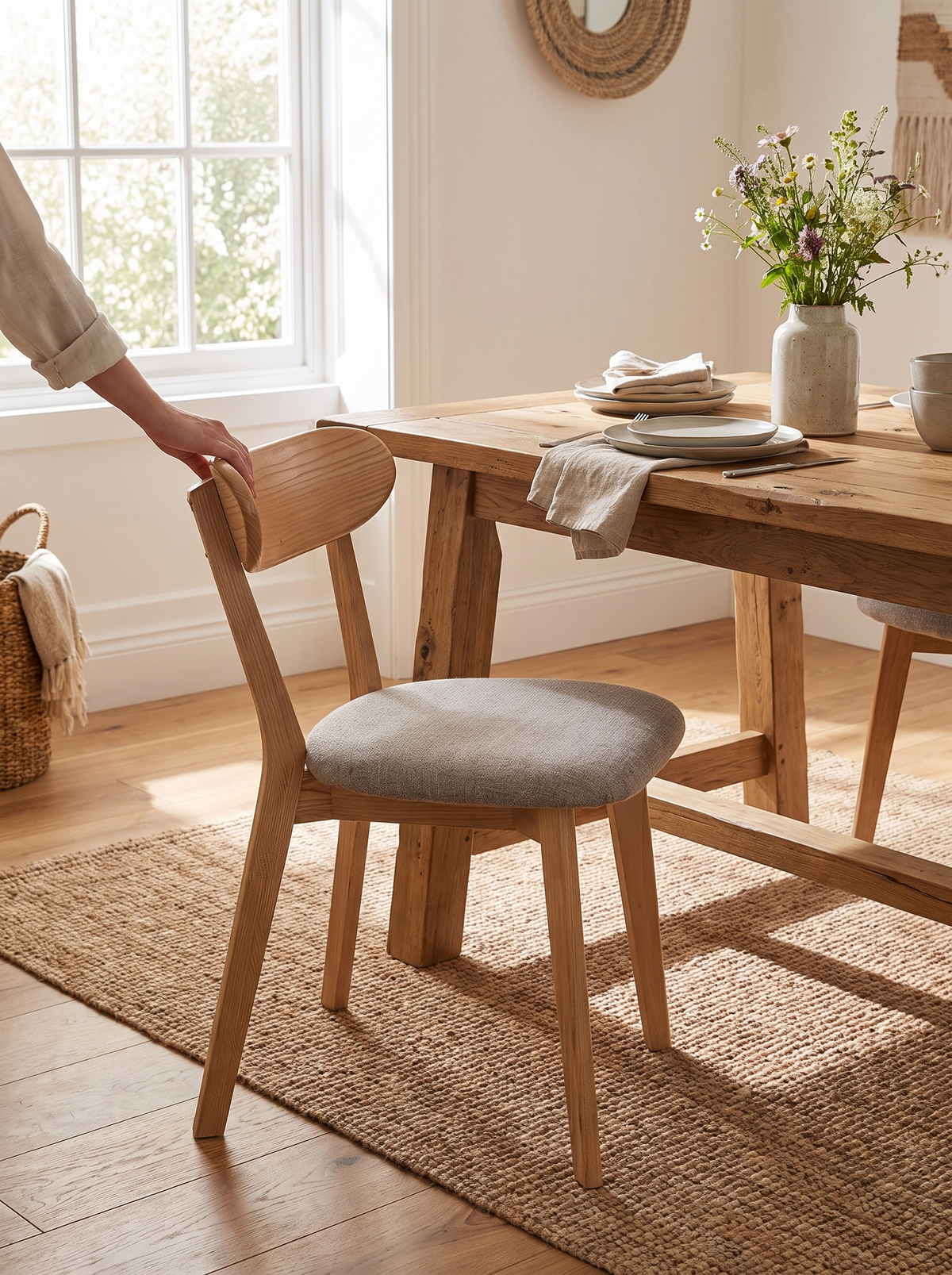 BREEZE dining chair premium oak lifestyle