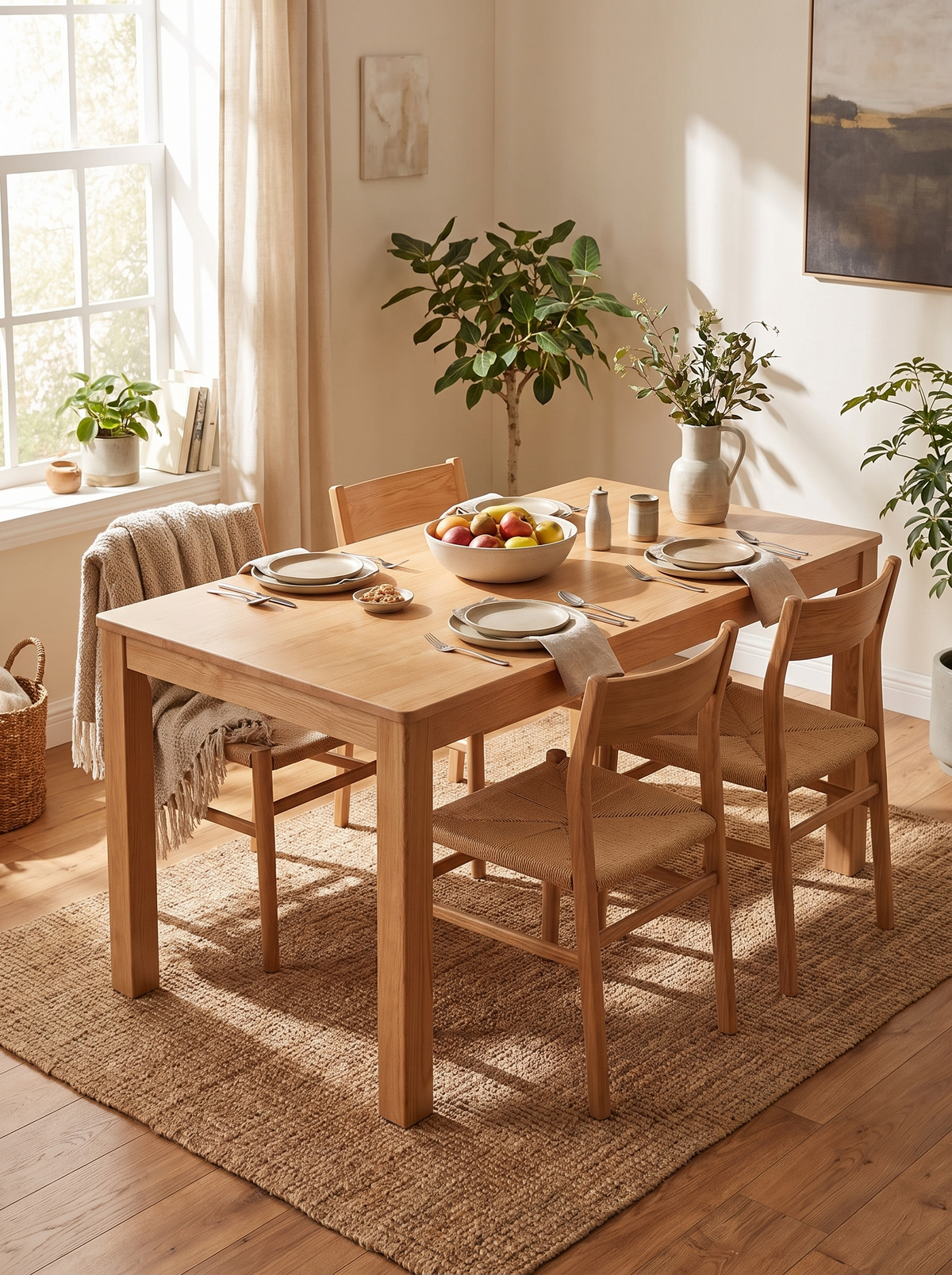 ELM dining table lasting table lifestyle