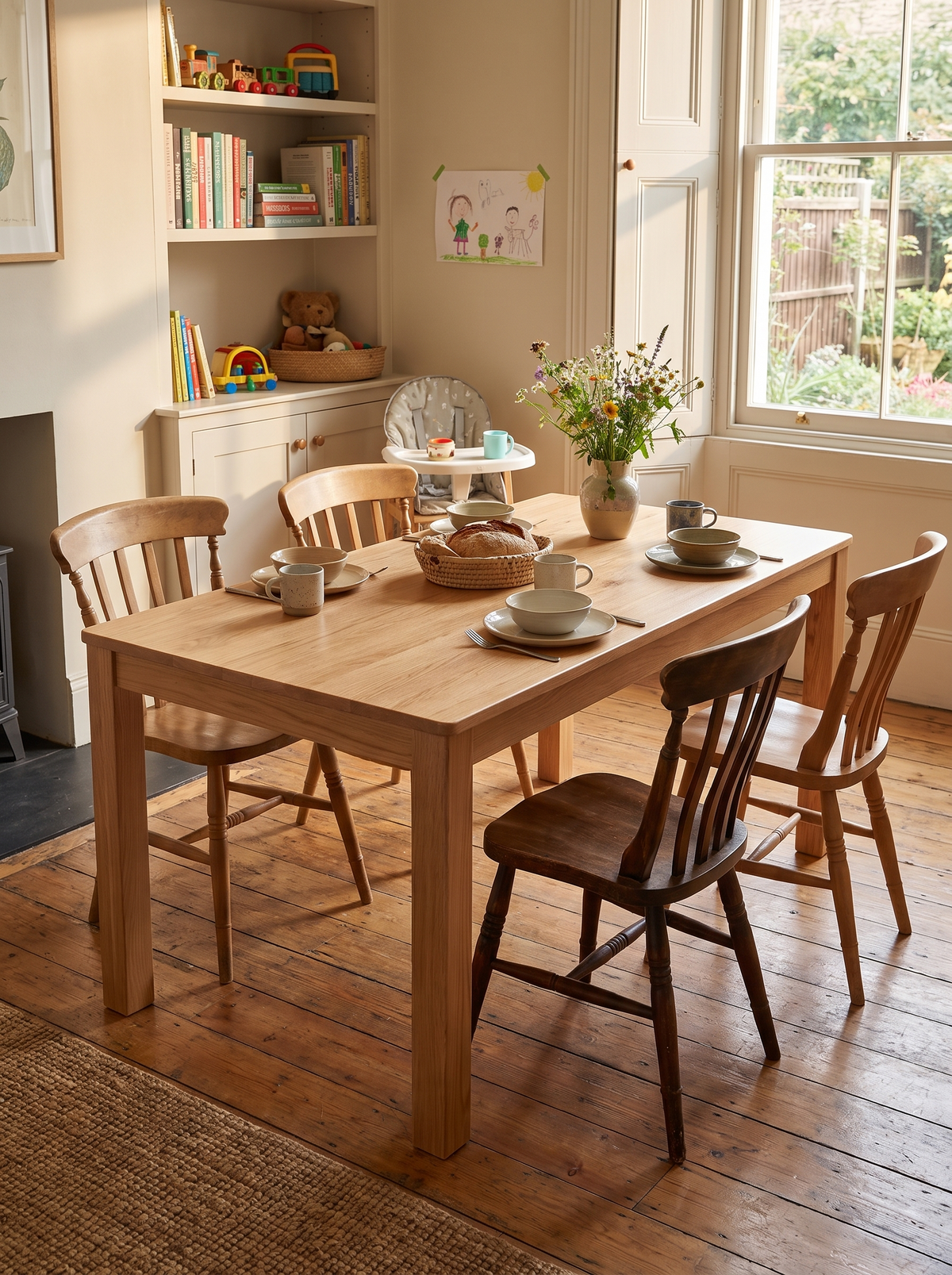 ELM dining table family life lifestyle