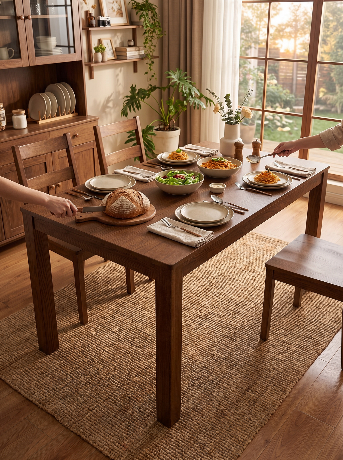 WALDEN dining table family meals lifestyle