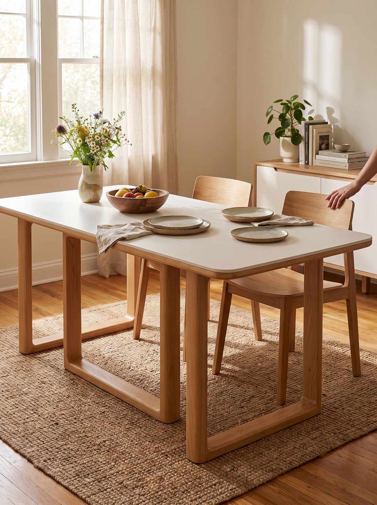 ANCHOR dining table room centrepiece lifestyle