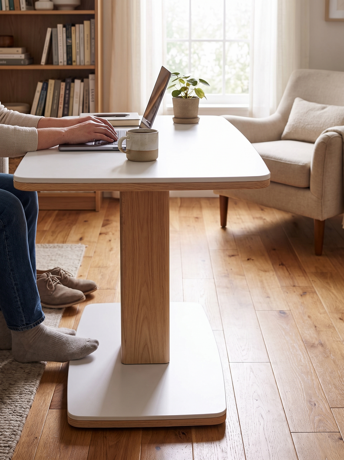 LINO coffee table stability lifestyle
