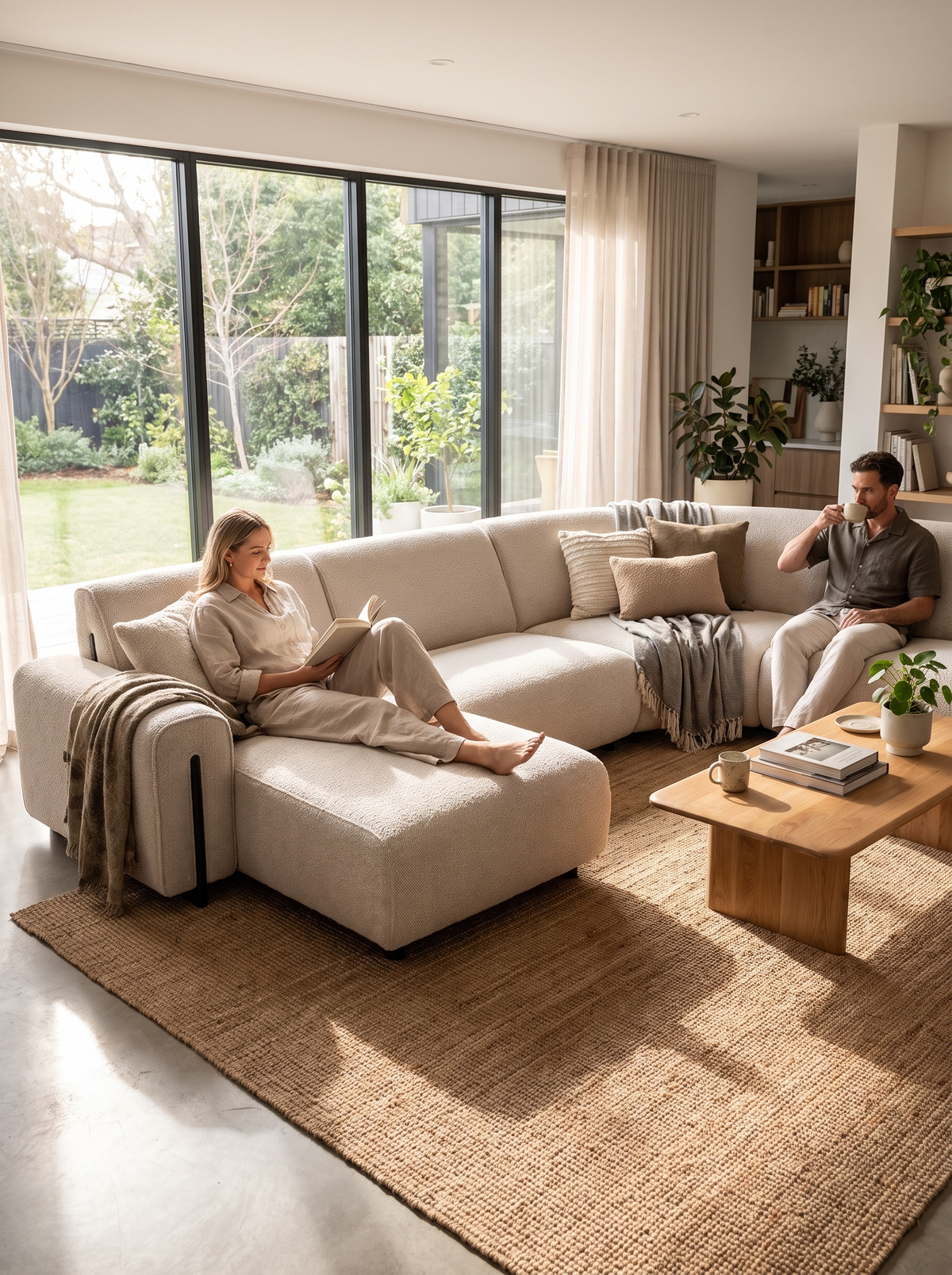COLLE modular corner arrangement