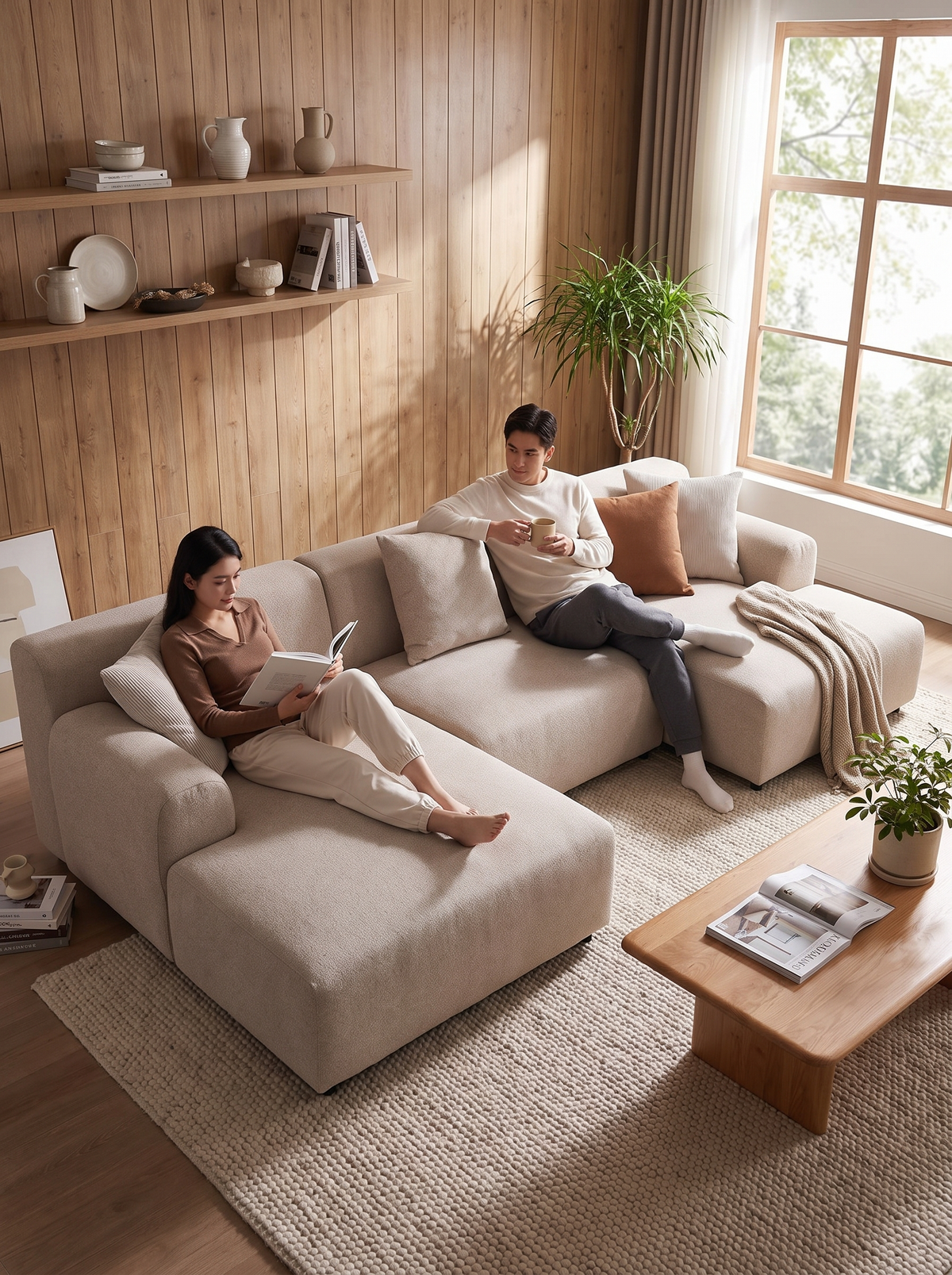 NOBLE warm texture clean lines