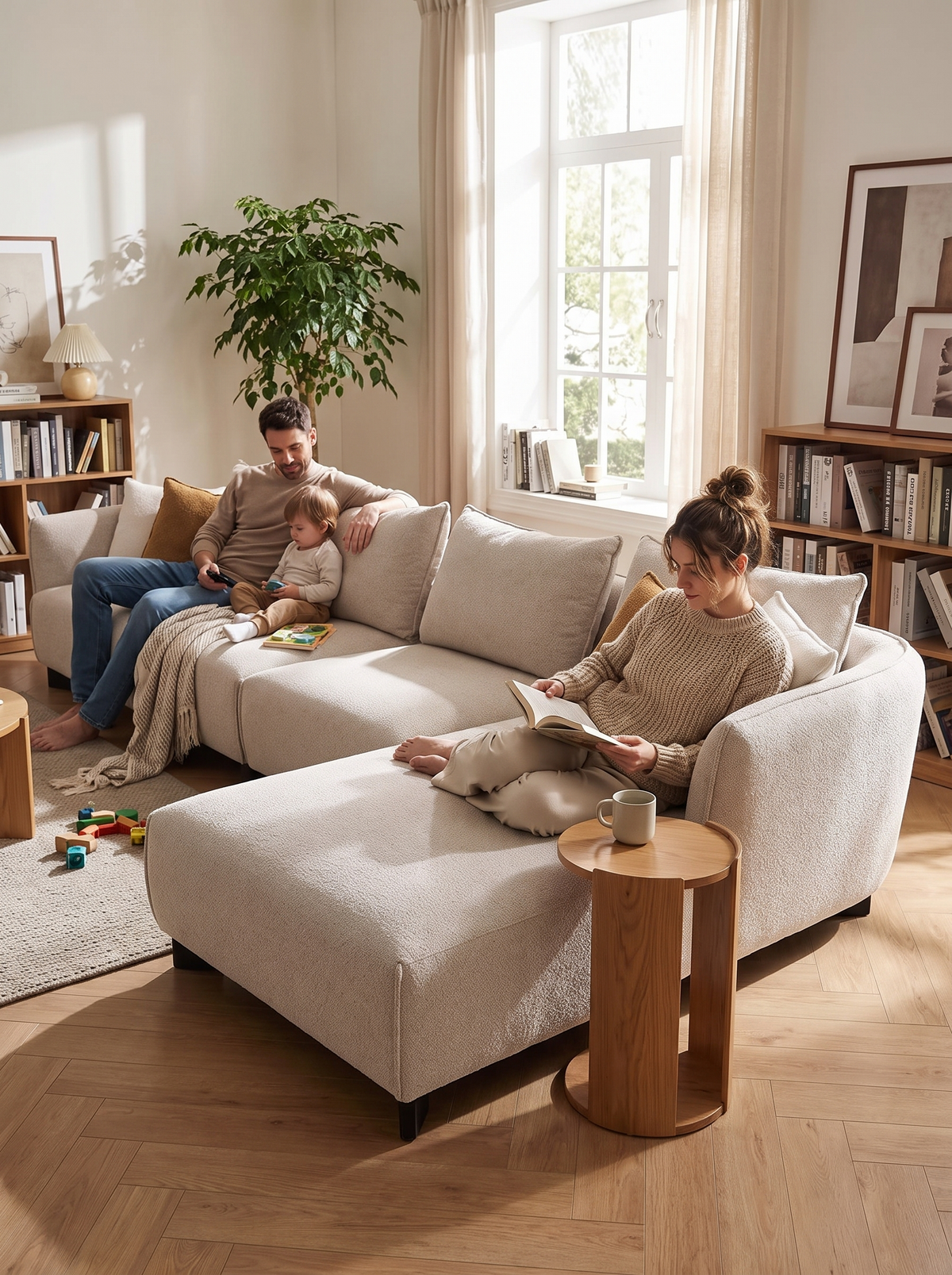NEST everyday fabric in use