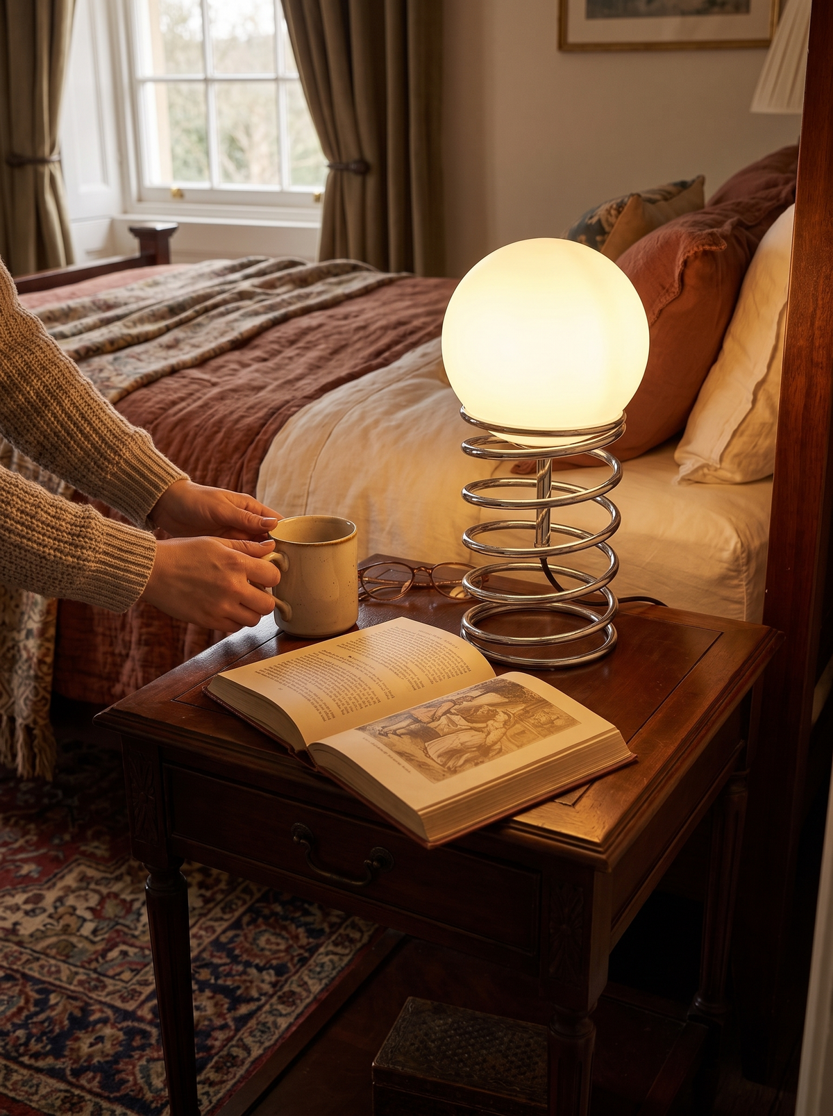 Chippendale lamp classic detailing