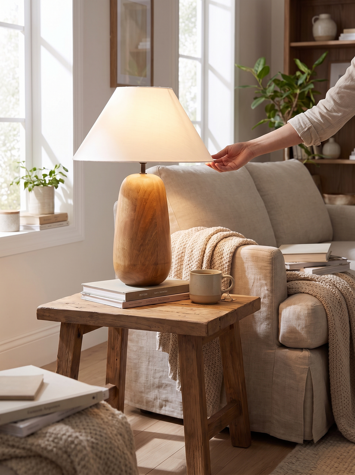 Claire lamp simple and bright