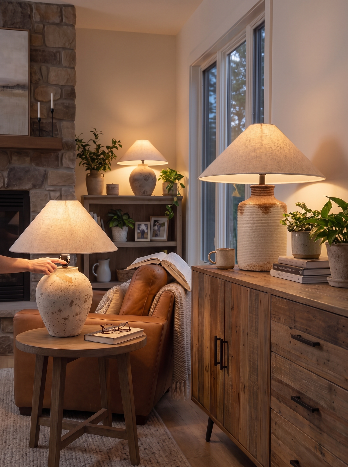 Cordelia lamp even light