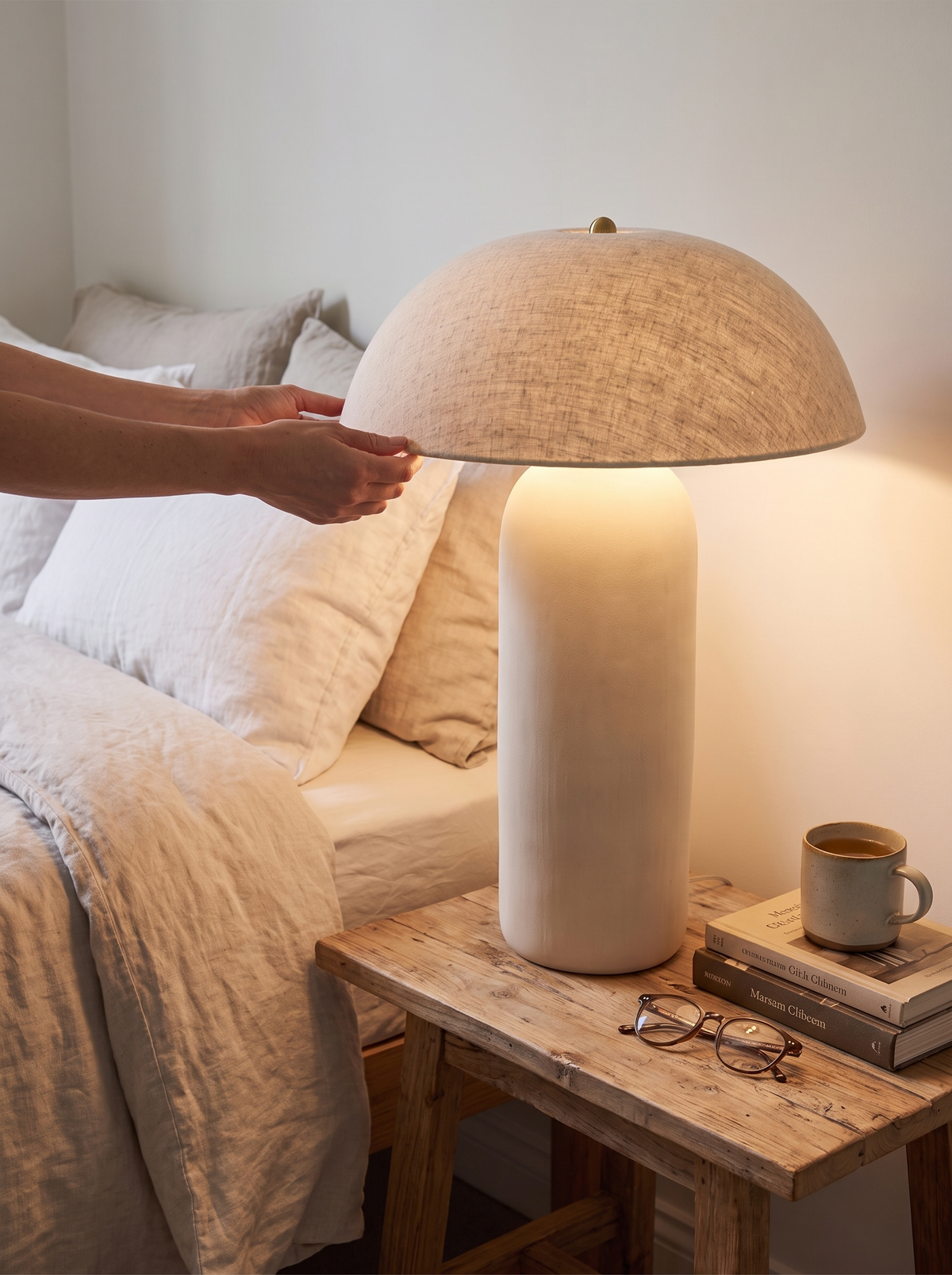 Elanor lamp unique glaze