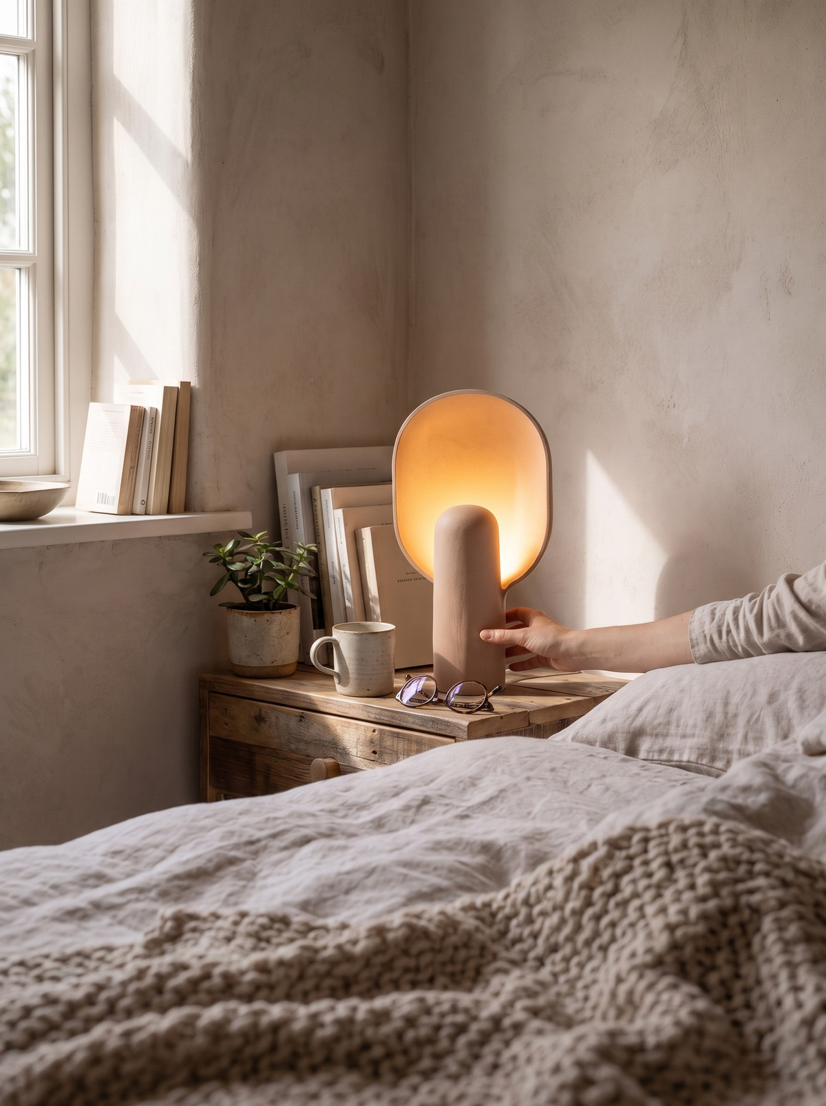 Flavia lamp weighted base