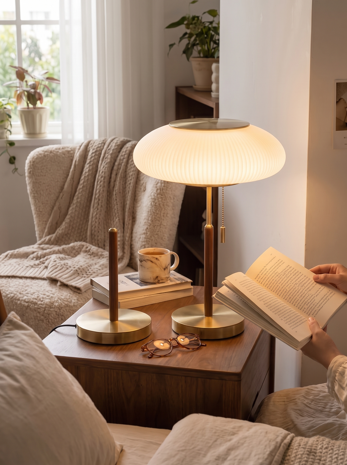 Greenwich lamp as a reading light