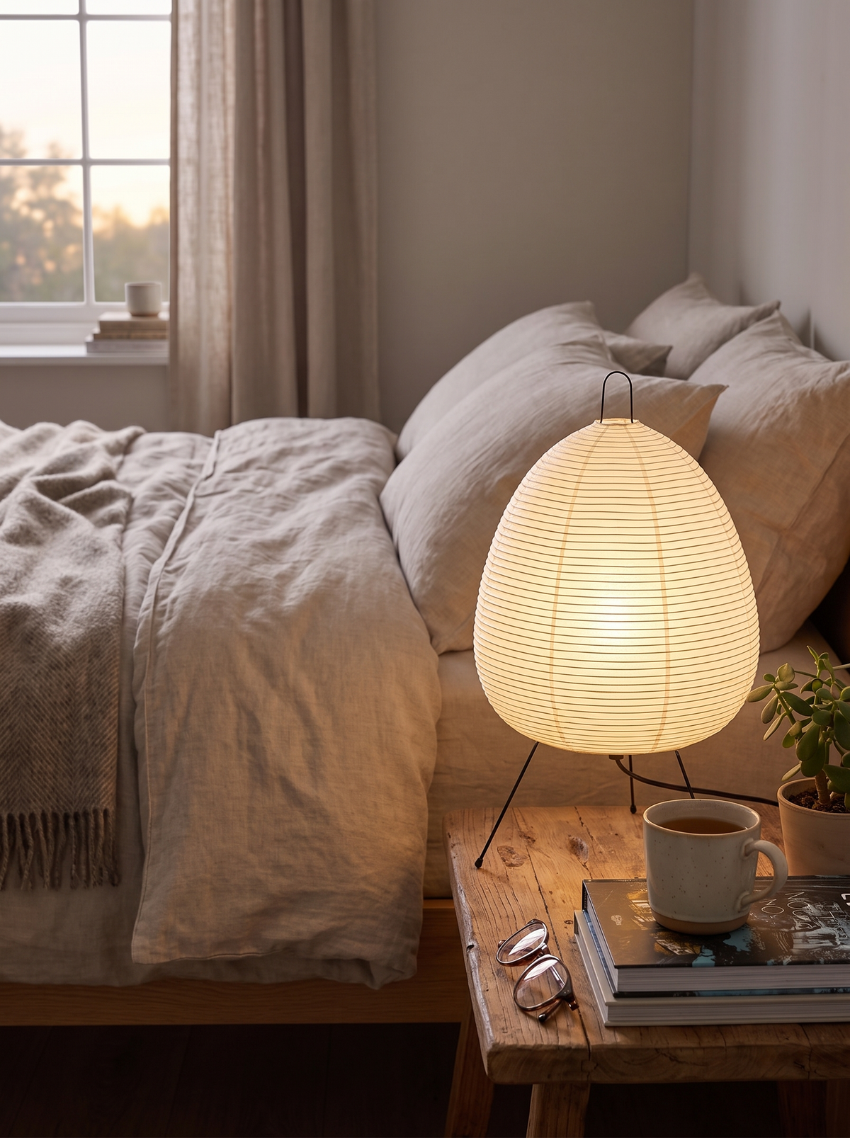 Hikari lamp calm in a room