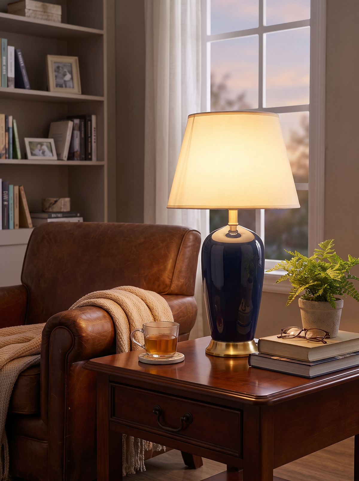 Jaida lamp soft evening light