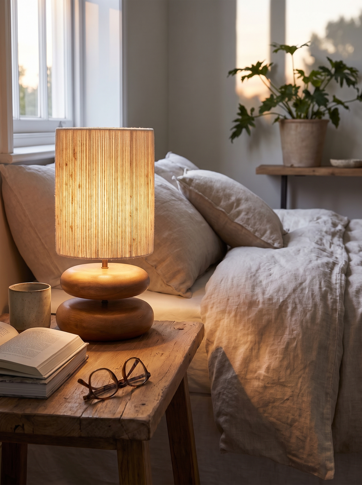 Kensho lamp grounded form