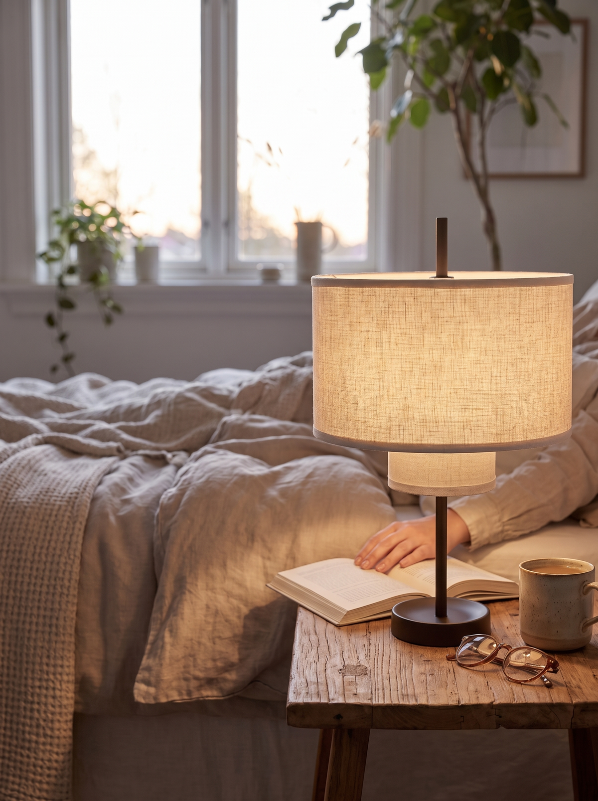 Martinelli Table and Floor Lamp lifestyle 3