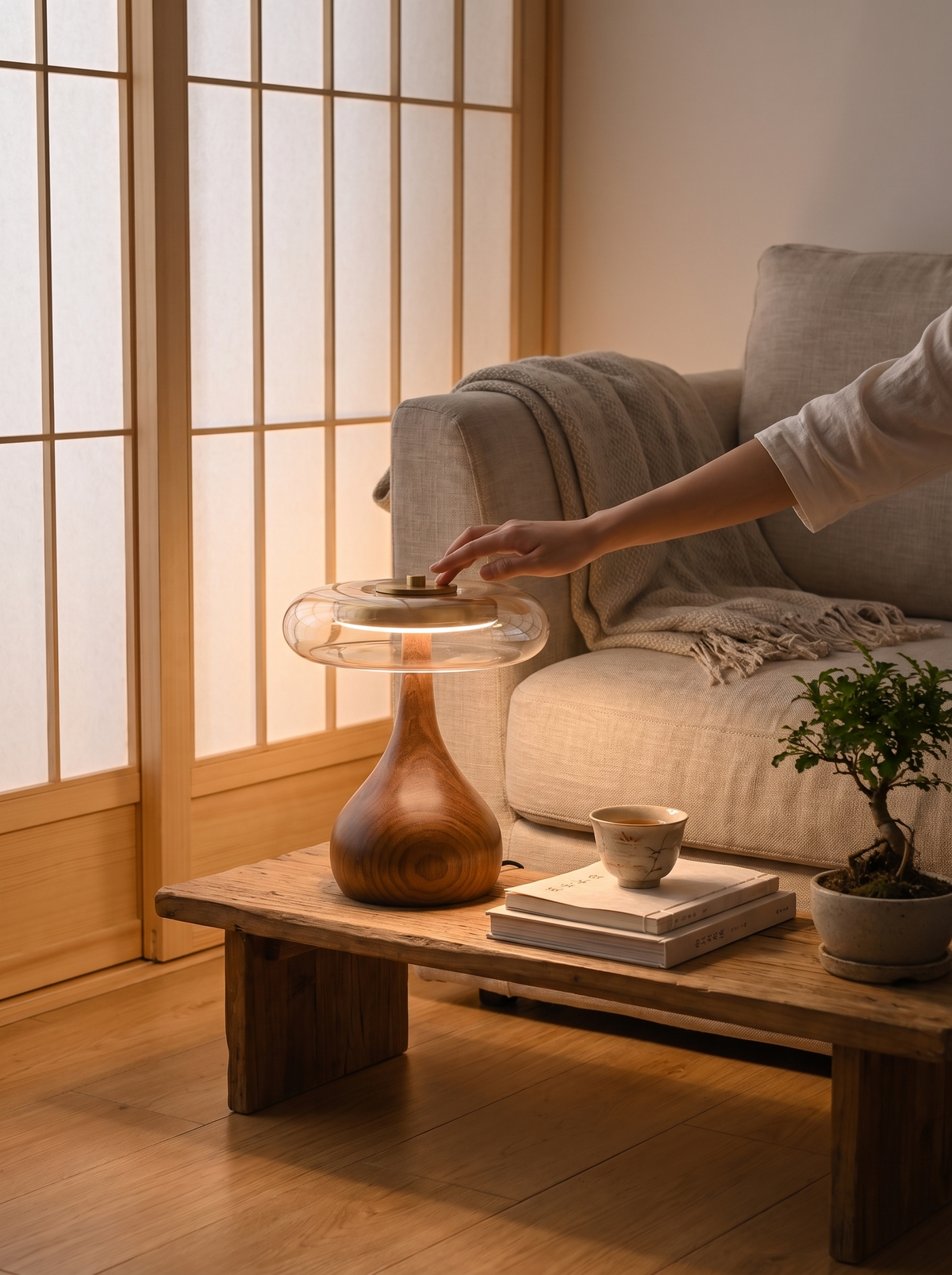 Shoji Table Lamp lifestyle 1
