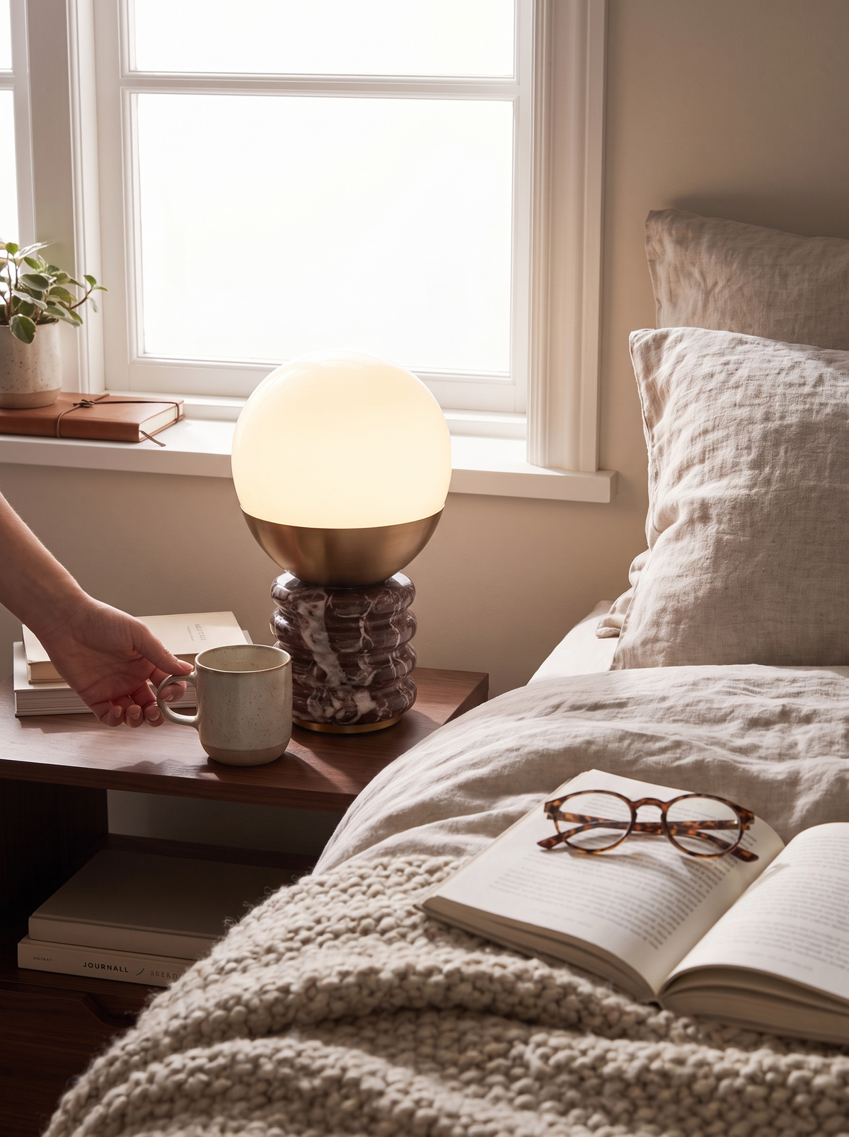 Semena Marble Table Lamp lifestyle 3