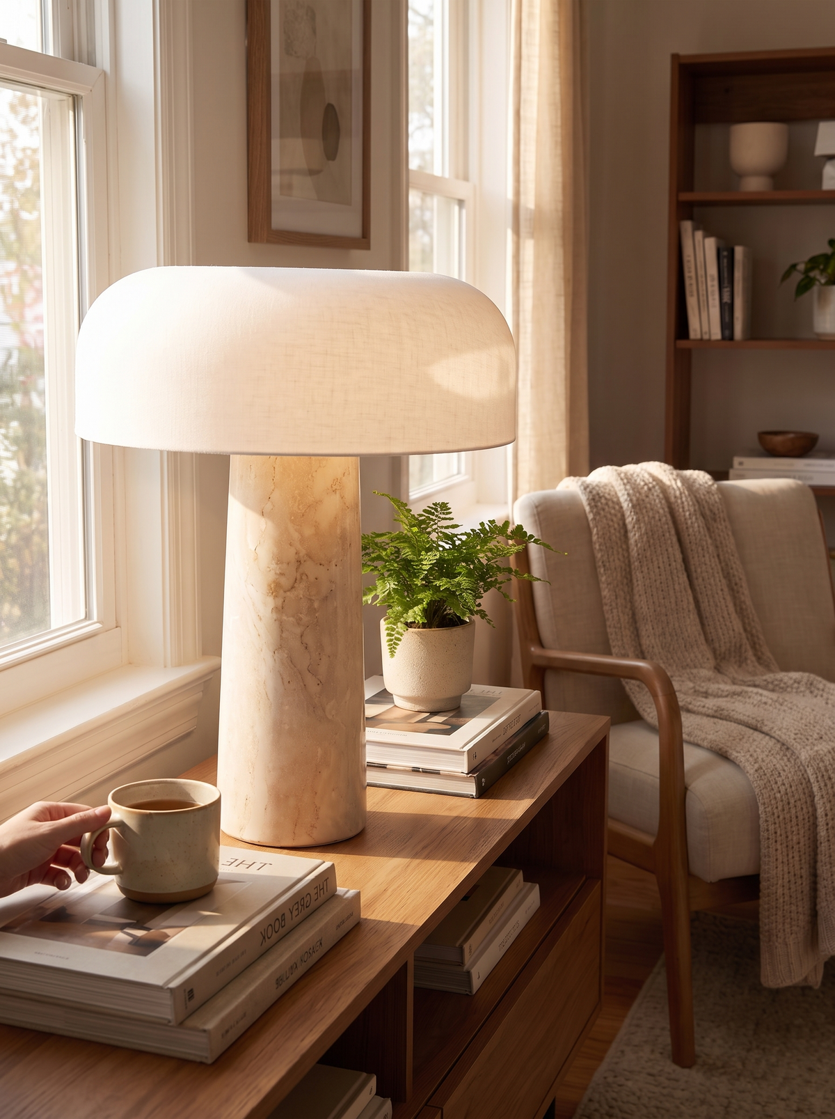 Scandi Lys Table Lamp lifestyle 2