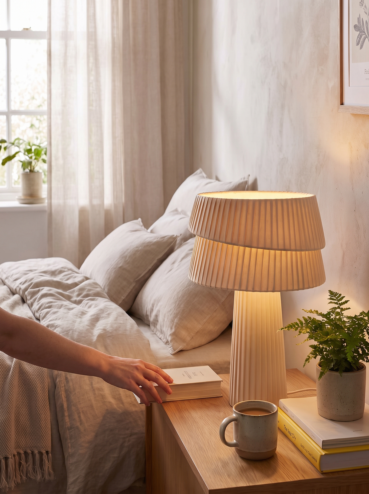 Sovline Linen Table Lamp lifestyle 3