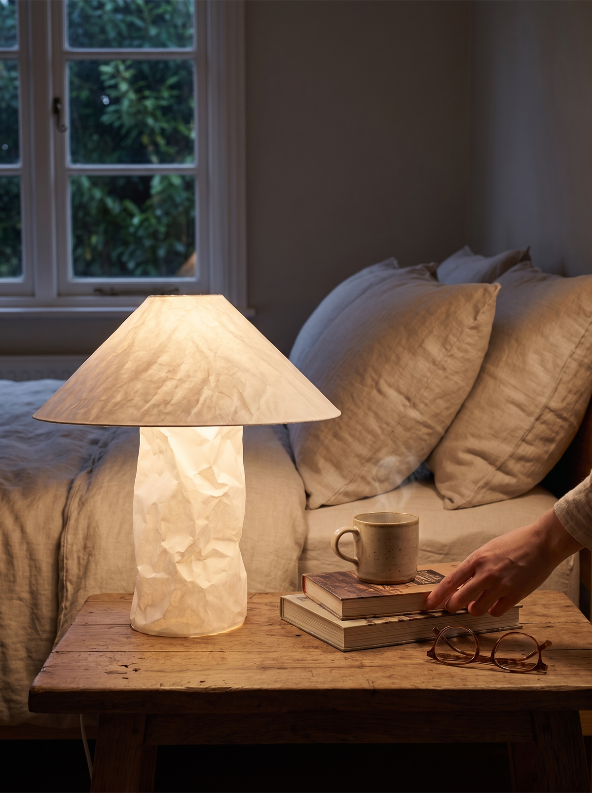 Takeo Paper Table Lamp lifestyle 1