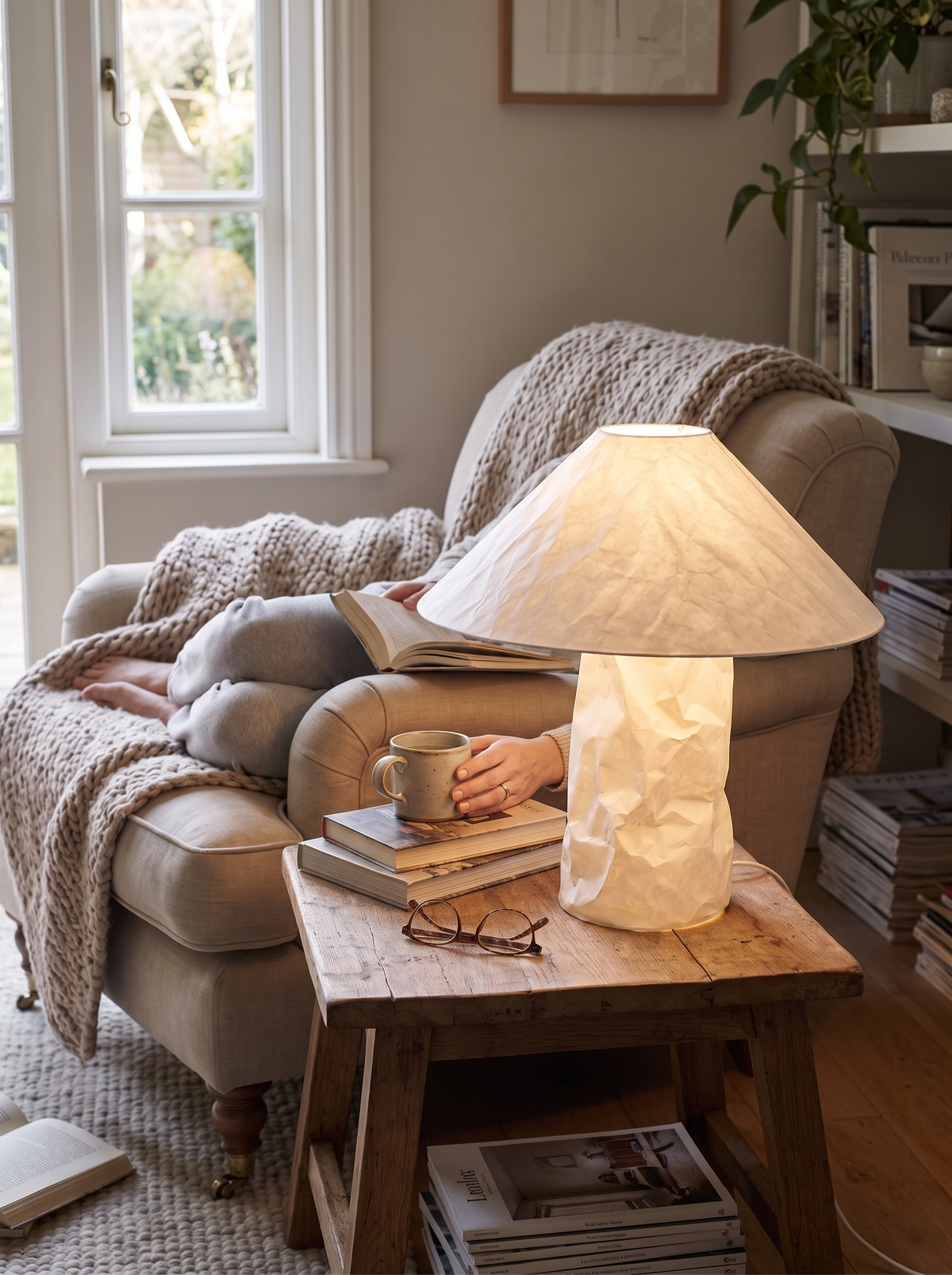 Takeo Paper Table Lamp lifestyle 3